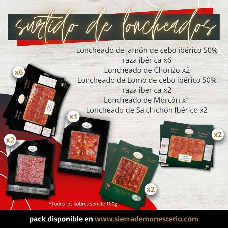 lotes ibericos - surtido loncheados